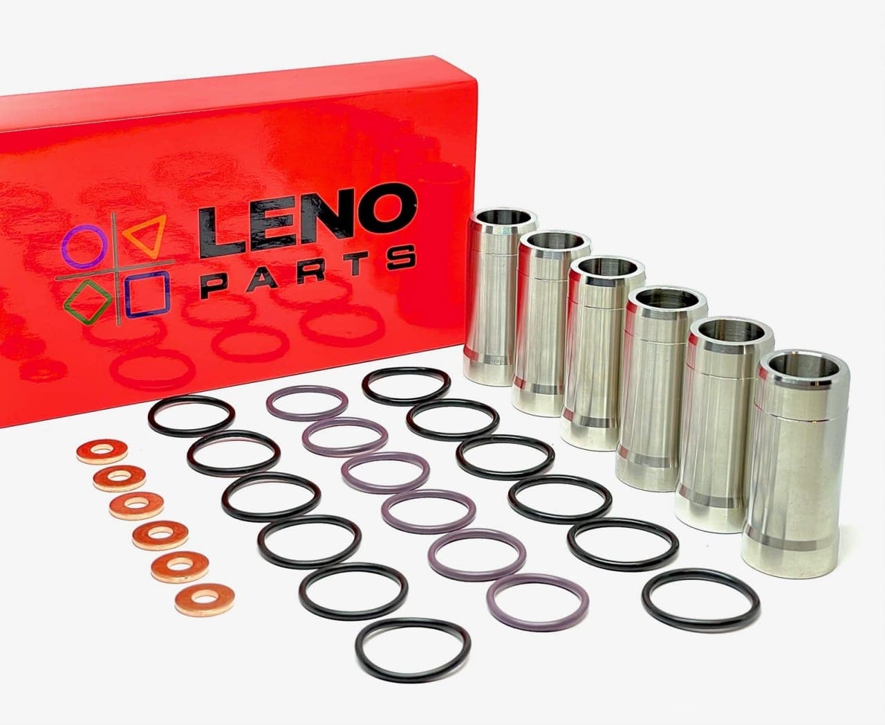 Fuel injector bushing 1629459 60.50 mm DAF XF 105 set | LENO