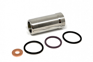 1629459 fuel injector bushing 60.50 mm DAF XF 105 with repair set | LENO