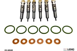 MX-11 Paccar 1944124 2102390 injectors repair kit with copper washer DAF XF-CF 106 | LENO