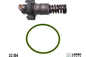 1871307 ring PLD sealing section (green) 43x2.5 DAF XF-CF Paccar MX 11-13| LENO