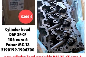 2190199-1904700 cylinder head DAF XF-CF (106) Paccar MX-13 | Paccar