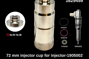 Injector nozzle for injector 1905002 DAF XF105-CF85 Paccar MX13 euro-5 1629459 | LENO